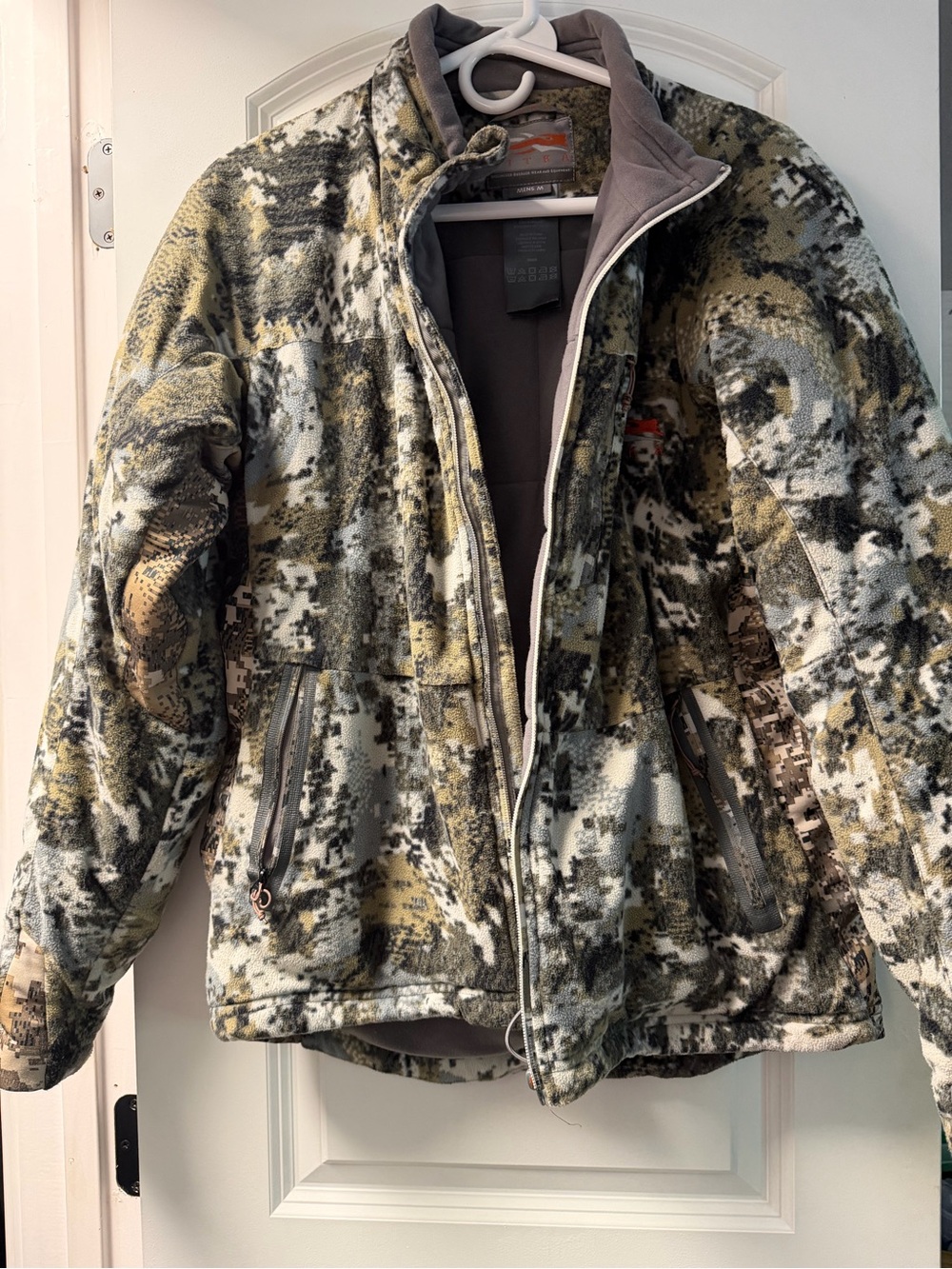 Men's Performance Fleece Jacket - Camo Olive